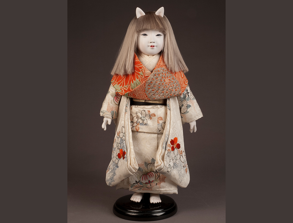 HUNNU FASHION モンゴル皮製品 Vintage Mid Century Japanese Porcelain Bisque Gumps